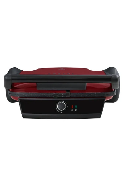 Retro T7000 Elektr Manqal va Toaster, Bordo - 4