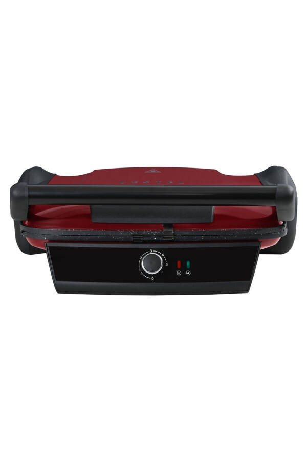 Retro T7000 Elektrikli Izgara ve Tost Makinesi, Bordo-Bordo - 4