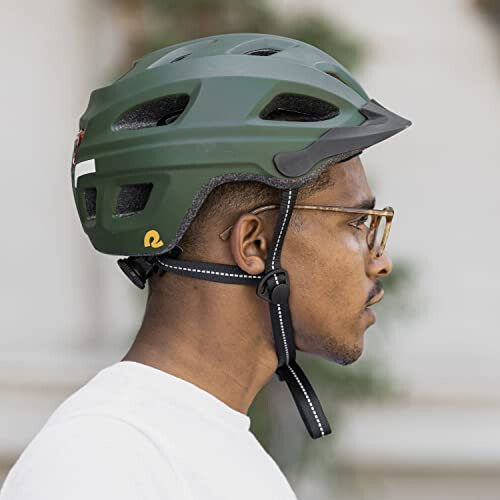 Retrospec Lennon Bike Helmet with LED Safety Light Adjustable Dial & Removable Visor - 6