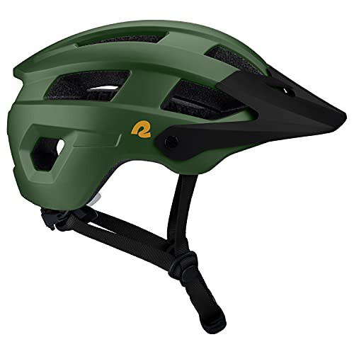 Retrospec Rowan Mountain Bike Helmet for Adults - MTB Style with Removable Visor and EPS Foam Interior for Men & Women – Adjustable Size, Lightweight & Breathable - 2