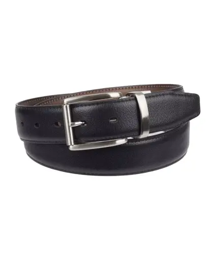 Reversible Dress Erkaklar Kamari Qulay Cho'ziluvchan-Jigarrang/Qora - DOCKERS (1)