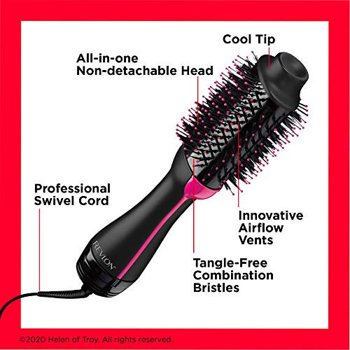 REVLON 1100 Watt 3 Heat 2 Speed Pro Collection One Step Ionic Hair Dryer and Volumizer - 2