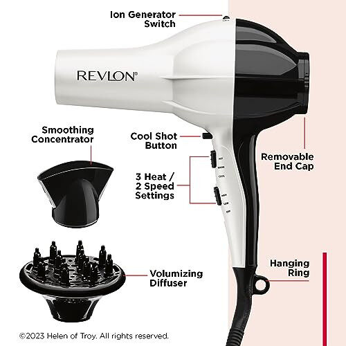 Revlon Shine Booster Hair Dryer | 1875W Smooth Blowout and Maximum Volume - 5