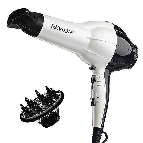 Revlon 1875W Shine Boosting Hair Dryer | Smooth Blowouts and Volume - REVLON (1)