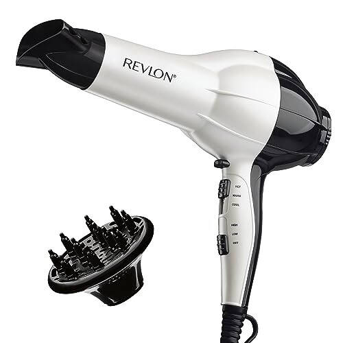 Revlon 1875W Shine Boosting Hair Dryer | Smooth Blowouts and Volume - 2