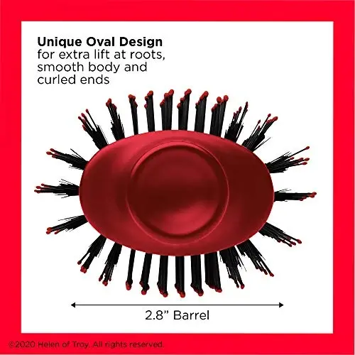 REVLON One-Step Volumizer Original 1.0 Hair Dryer and Hot Air Brush, Red - HALEON (1)