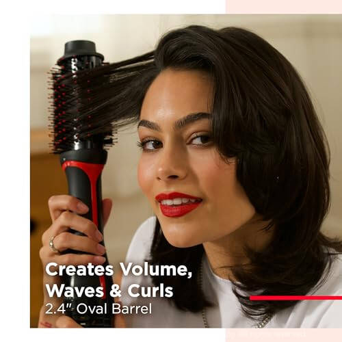 REVLON One Step Volumizer PLUS Hair Dryer and Styler | More Volume, Less Damage, and More Styling Control for Easy and Fast Salon-Style Blowouts, Plus Travel Friendly (Black) - 9