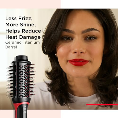 REVLON One Step Volumizer PLUS Hair Dryer and Styler | More Volume, Less Damage, and More Styling Control for Easy and Fast Salon-Style Blowouts, Plus Travel Friendly (Black) - 13