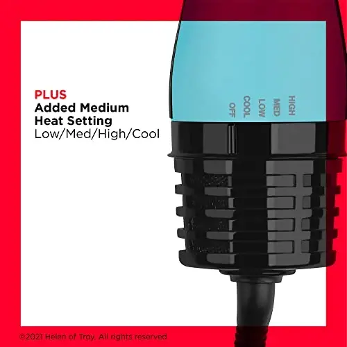 REVLON One Step Volumizer Plus Hair Dryer and Styler | More Volume, Less Damage, and More Styling Control for Easy and Fast Salon-Style Blowouts, Plus Travel Friendly (Mint) - 4