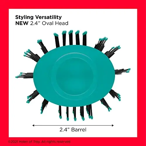 REVLON One Step Volumizer Plus Hair Dryer and Styler | More Volume, Less Damage, and More Styling Control for Easy and Fast Salon-Style Blowouts, Plus Travel Friendly (Teal) - 3