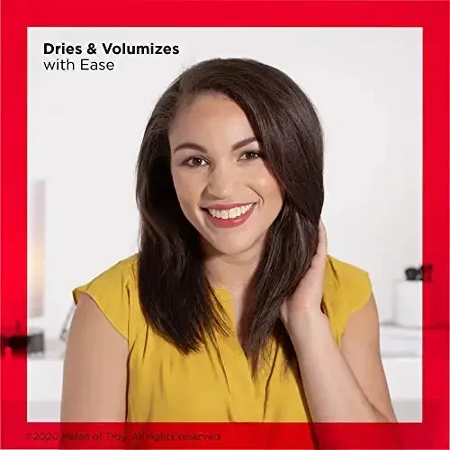 Revlon Revlon One-step Hair Dryer and Volumizer Hot Air Brush, Pink, 1 count - 4