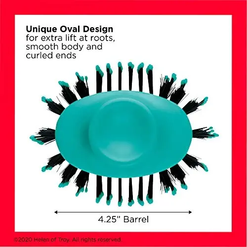 REVLON One Step Hair Dryer And Volumizer Hot Air Brush, Turquoise Volumizer, 1 Count - 3