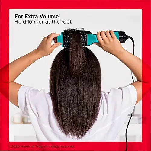 REVLON One Step Hair Dryer And Volumizer Hot Air Brush, Turquoise Volumizer, 1 Count - 4