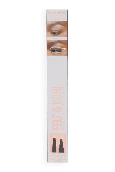 REVOLUTION BEYAZ EYELINER FELT AND KOHL - 3