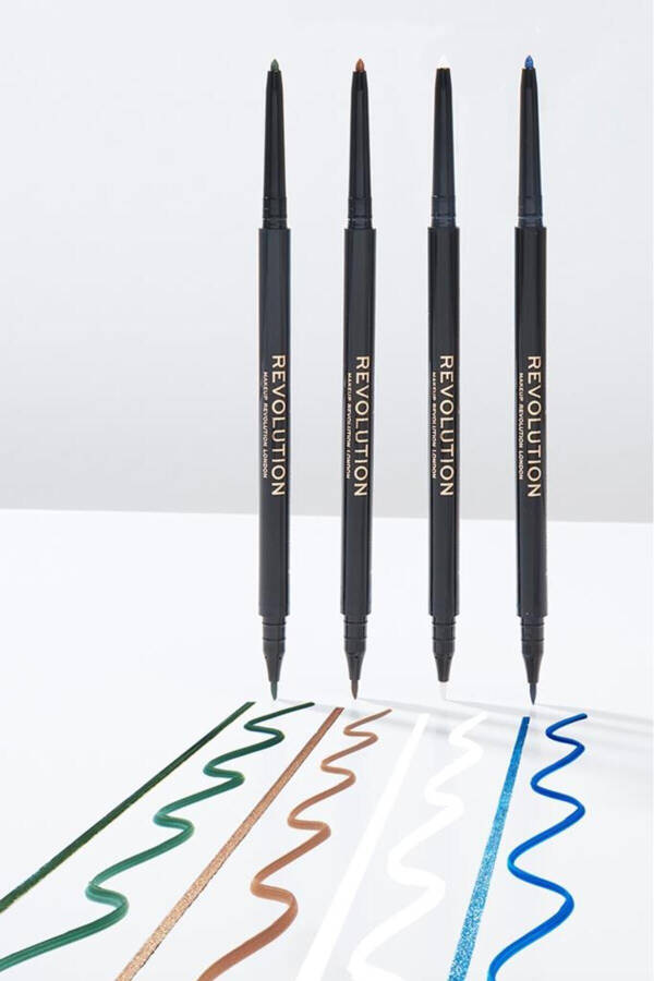 REVOLUTION BEYAZ EYELINER FELT AND KOHL - 4