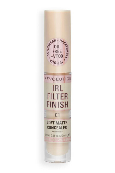 REVOLUTION IRL FILTER FINISH CONCEALER C1 - 6