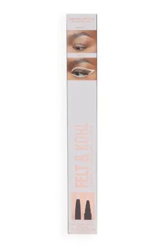 REVOLUTION WHITE EYELINER FELT AND KOHL - 4