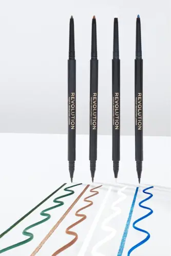 REVOLUTION WHITE EYELINER FELT AND KOHL - 5