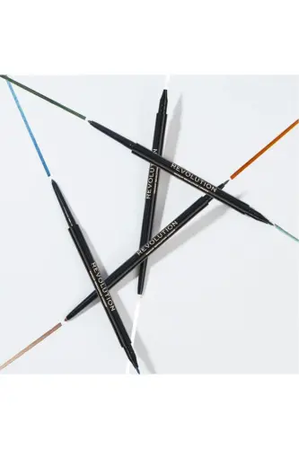 REVOLUTION WHITE EYELINER FELT AND KOHL - 6
