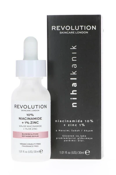 Revolutıon X Nihal 10% Niatsin & 1% Sink Serum 30 ml - REVOLUTİON SKİNCARE