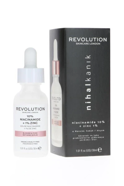 Revolutıon X Nihal 10% Niatsin & 1% Sink Serum 30 ml - REVOLUTİON SKİNCARE (1)