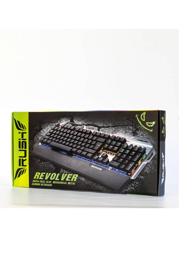 Revolver Rk844 Gaming Keyboard Metal Full Mechanical Keyboard - 5