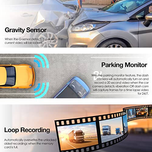 RexingUSA V1-4K Ultra HD GPS Car Dash Cam with Wi-Fi 2.4” LCD Screen | 170° Wide Angle Dashboard Camera Recorder with G-Sensor | WDR | Loop Recording | Supercapacitor | Mobile App | 256GB Supported - 12