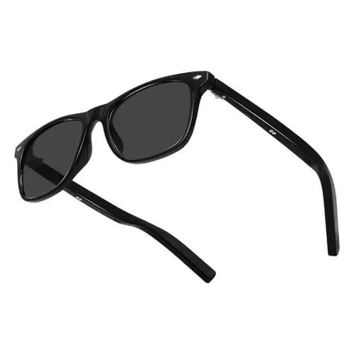 ReyDix Bluetooth Smart Glasses for Men, Unisex Intelligent Sunglasses | Open Ear Music Audio Hand-free Calling AAC Speaker, Great Present for Friends Family - 1