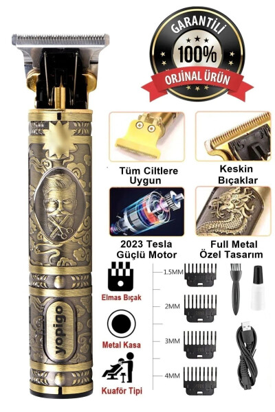 Rf-1806 Şarjlı Tıraş Makinesi Saç Sakal Lazer Epilasyon Öncesi Kol Bacak Yanak Koltuk Altı Vücut - YOPIGO