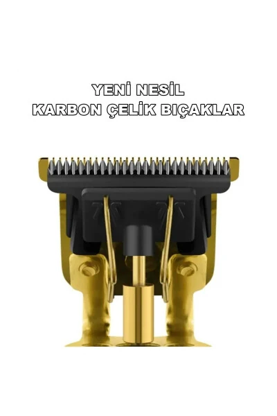 Rf-1807 Аккумуляторная бритва для волос, бороды, затылка, тела, бритье перед лазерной эпиляцией - 5