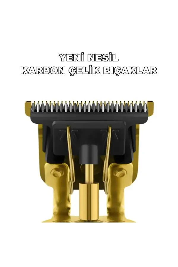 Rf-1807 Qayta zaryadlanadigan soqqi mashinasi soch, soqol, soch chizig'i, tan sochlari uchun, lazer epilatsiyadan oldin - 5