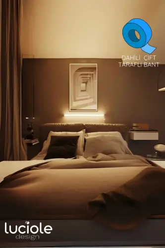 Rgb Led Abajur Aplik Gece Lambası Lambader Renkli Uzaktan Kumandalı Işık - Ledtube11-RGB2 - 4