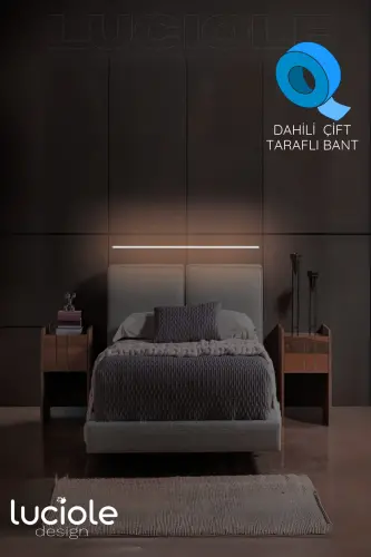 Rgb Led Abajur Aplik Gece Lambası Lambader Renkli Uzaktan Kumandalı Işık - Ledtube4 - RMAVİ - 4