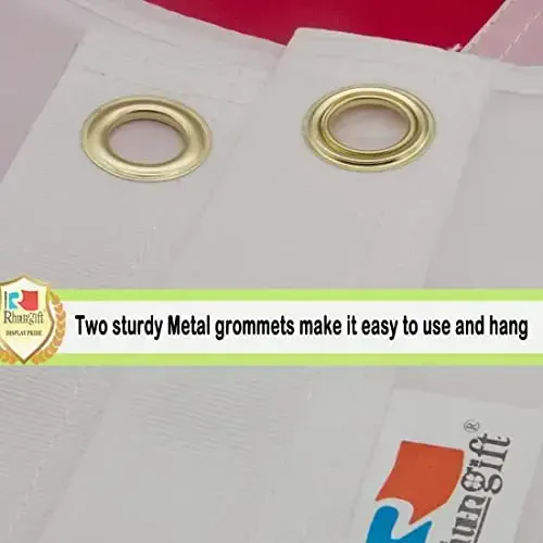 rhungift Sicily Flag Large 3x5 Ft, Moderate Outdoor/Indoor Both Sides 100D Polyester-Brass Grommets for Easy Display Italy -Sicilian Flags 3' x 5' Banner Italian - RHUNGIFT (1)