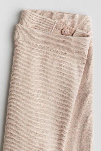 Ribanalı Ve Pamuklu Tayt - Modazone (1)