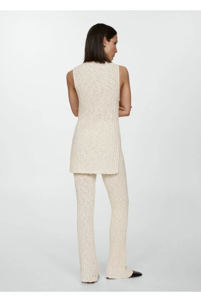 Ribana Triko Kloş Pantolon - 4