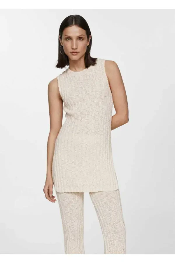 Ribana Triko Kloş Pantolon - 6