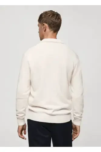 Ribana Wool Cardigan-Off White - 4