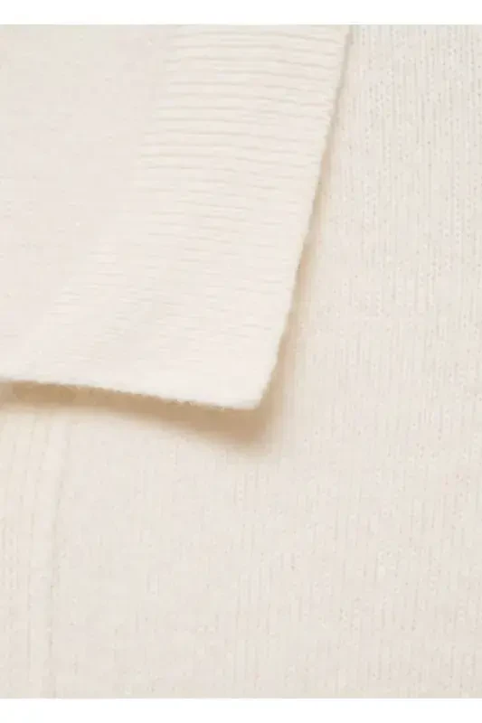 Ribana Wool Cardigan-Off White - 5