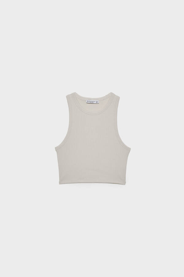 Ribbed Basic Crop Top - 5