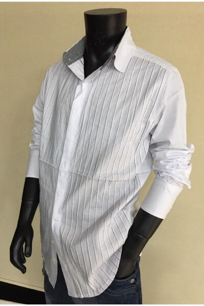 Ribbed Classic Shirt - 1