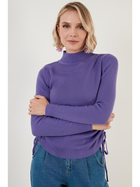 Ribbed Half Fisherman Knit Sweater 6329531 - 8