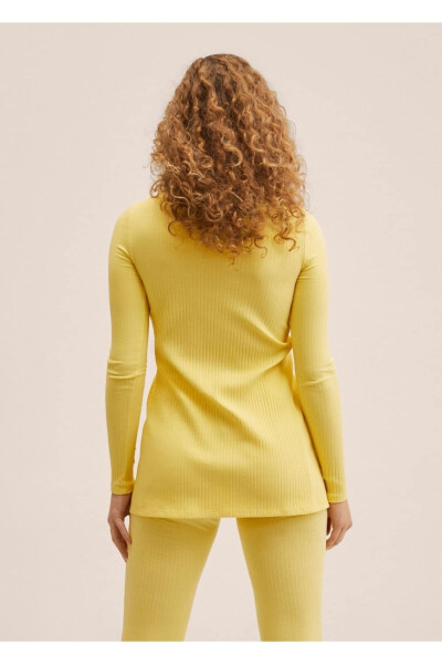 Ribbed Knit Cardigan - 4