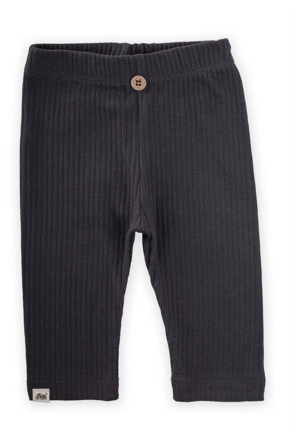 Ribbed Leggings 0-5 Years Anthracite - 4