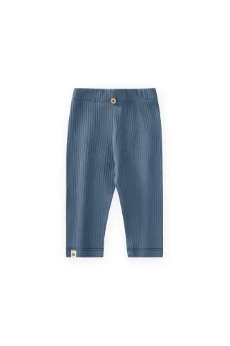 Ribbed Leggings 0-5 Years Indigo Blue 
