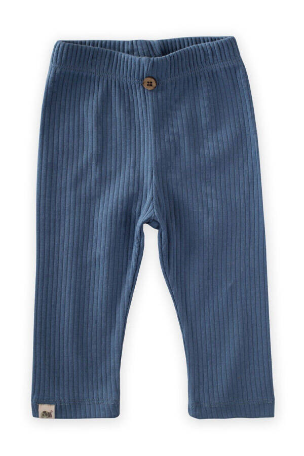 Ribbed Leggings 0-5 Years Indigo Blue - 4