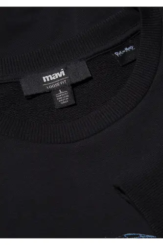 Rick and Morty Printed Black Sweatshirt 0S10185-900 - 6