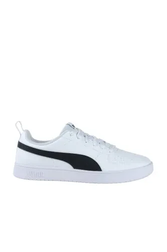 Rickie Erkek Beyaz Spor Ayakkabı (387607-02)-Puma White - Modazone
