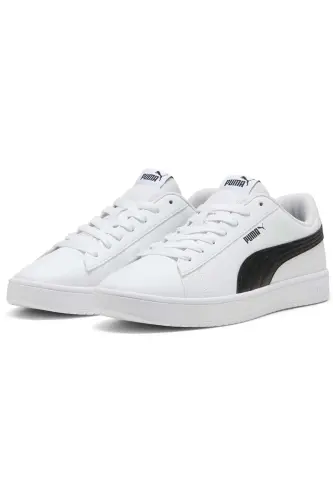 Rickie Classic 394251 Sneaker Unisex Spor Ayakkabı BEYAZ-SİYAH - BEYAZ-SİYAH - PUMA (1)