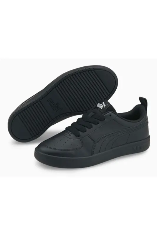 Rickie 387607-03 Erkek Spor Ayakkabı SİYAH - Puma Black-Puma Black - 1